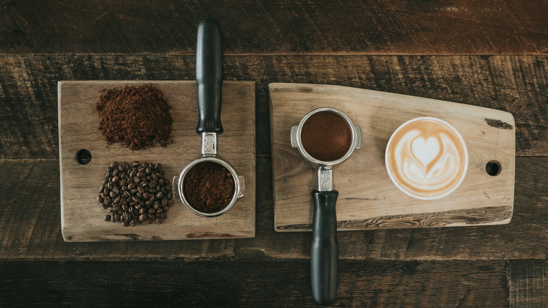 Fresh artisan coffee being poured into a ceramic cup, showing rich crema